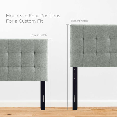 Lily Upholstered Fabric Twin Headboard by Modway