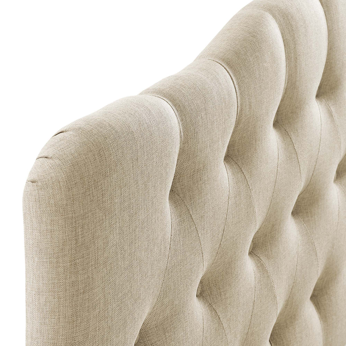 Annabel Upholstered Fabric Queen Headboard by Modway