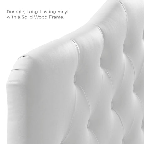 Annabel Upholstered Vinyl Full Headboard by Modway