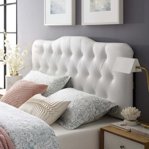 Annabel Upholstered Vinyl Full Headboard by Modway