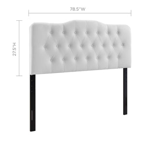 Annabel Upholstered Vinyl King Headboard by Modway