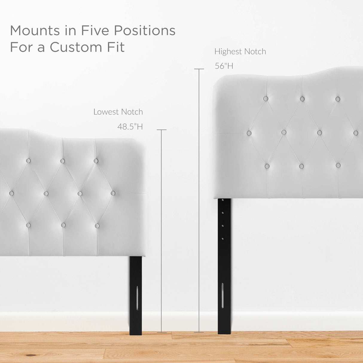 Annabel Upholstered Vinyl King Headboard by Modway