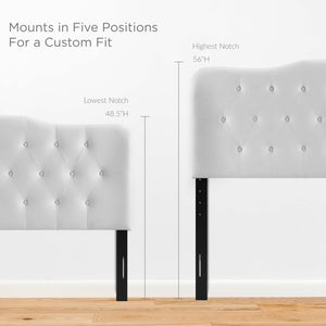Annabel Upholstered Vinyl King Headboard by Modway
