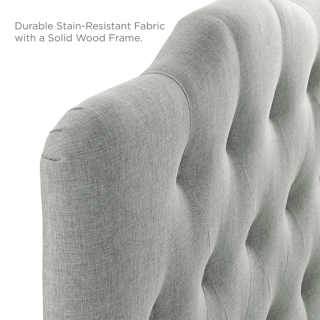 Annabel Upholstered Fabric Twin Headboard by Modway