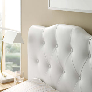 Annabel Upholstered Vinyl Twin Headboard by Modway