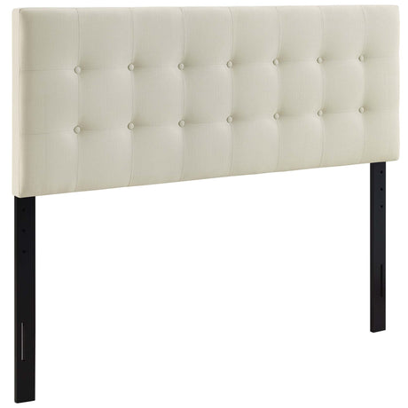 Emily Upholstered Fabric Queen Headboard by Modway