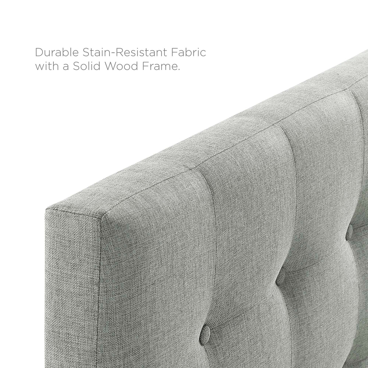 Emily Upholstered Fabric Full Headboard by Modway