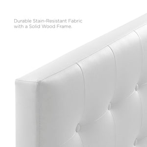 Emily Upholstered Vinyl Full Headboard by Modway