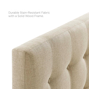 Emily Upholstered Fabric King Headboard by Modway