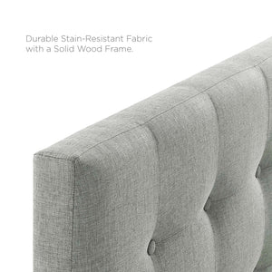 Emily Upholstered Fabric King Headboard by Modway