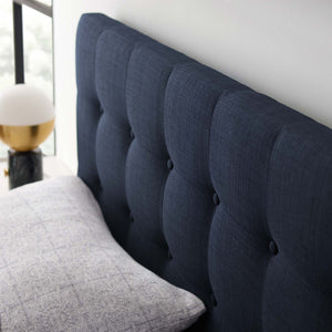 Emily Upholstered Fabric King Headboard by Modway
