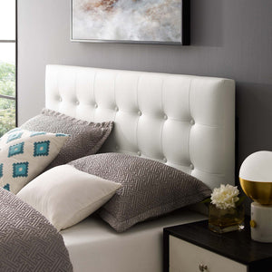 Emily Upholstered Vinyl King Headboard by Modway