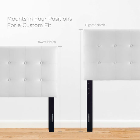 Emily Upholstered Vinyl Twin Headboard by Modway