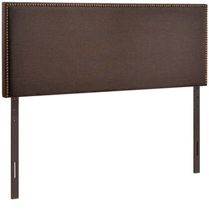 Region Nailhead Upholstered Queen Headboard by Modway