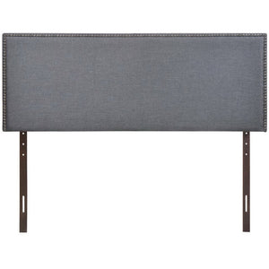 Region Nailhead Upholstered Queen Headboard by Modway