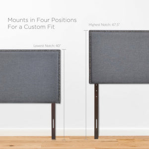 Region Nailhead Upholstered Queen Headboard by Modway
