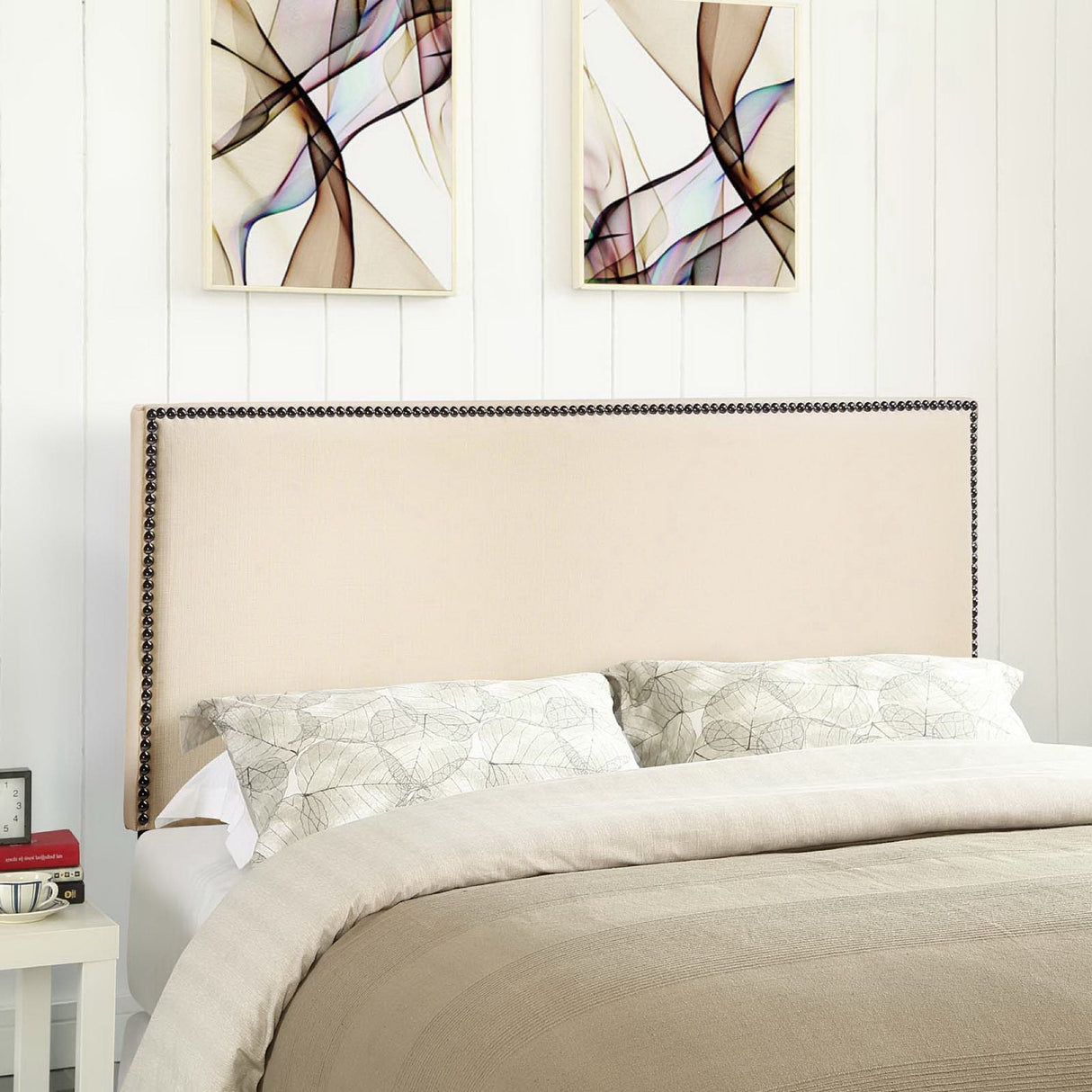 Region Nailhead Upholstered Full Headboard by Modway