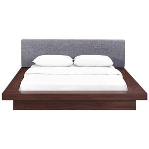 Freja Fabric Queen Platform Bed by Modway