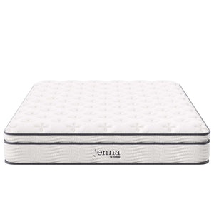 Jenna 10" Innerspring and Foam King Mattress by Modway