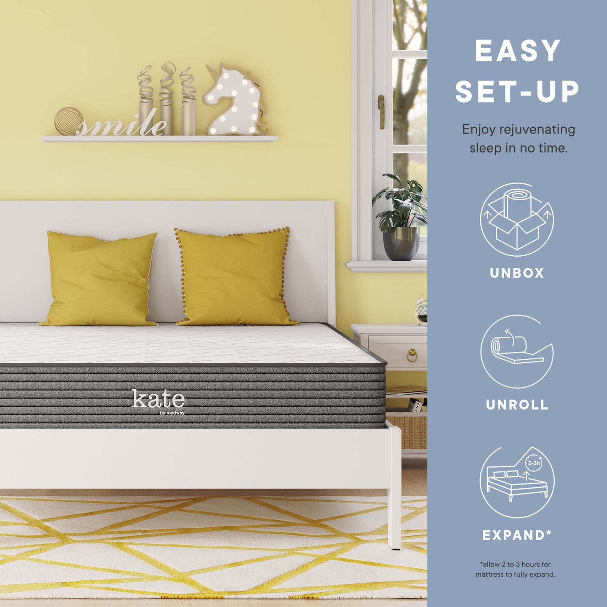 Kate 8" Mattress by Modway