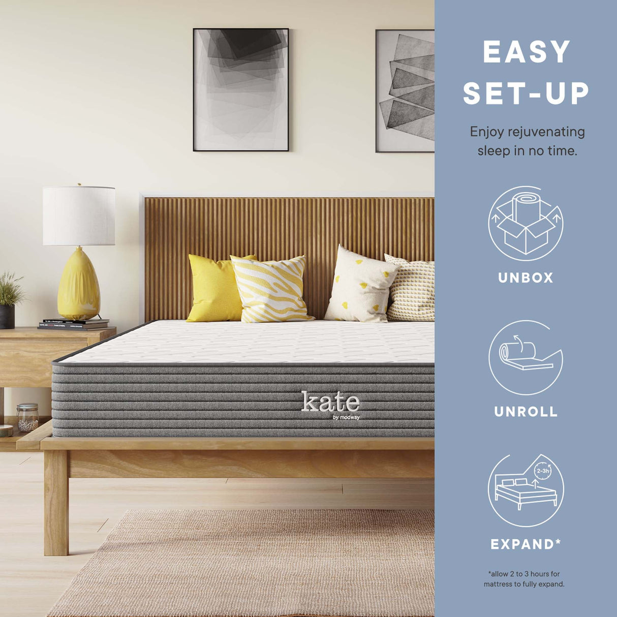Kate 8" Mattress by Modway