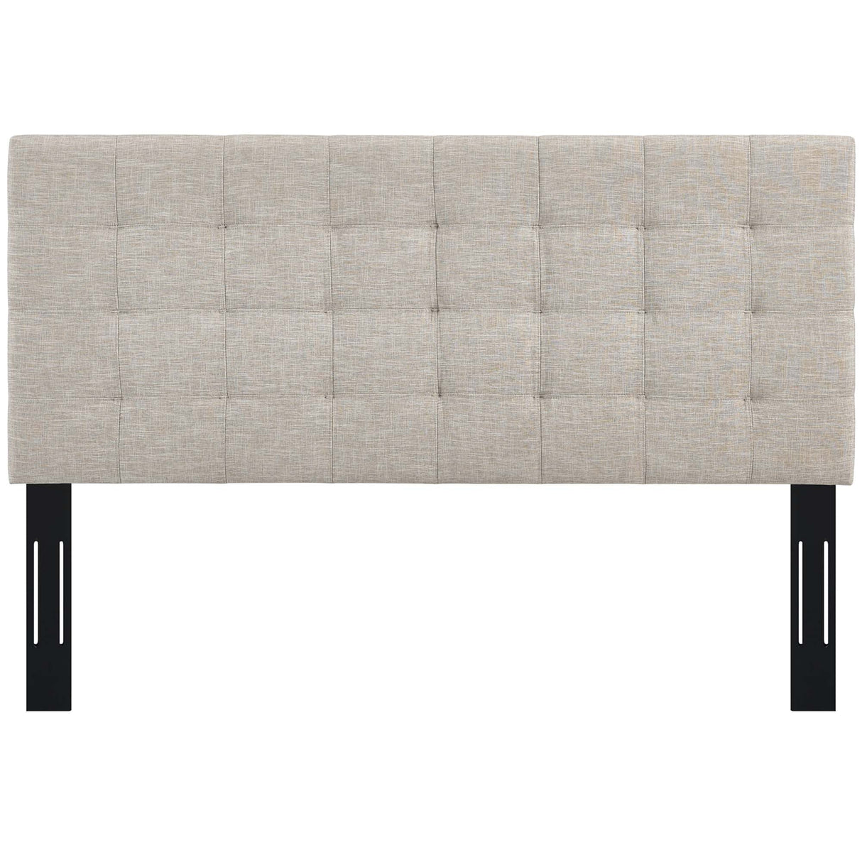 Paisley Tufted Upholstered Linen King and California King Headboard
