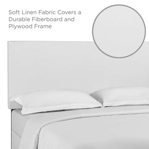 Taylor Upholstered Linen Fabric Full / Queen Headboard by Modway