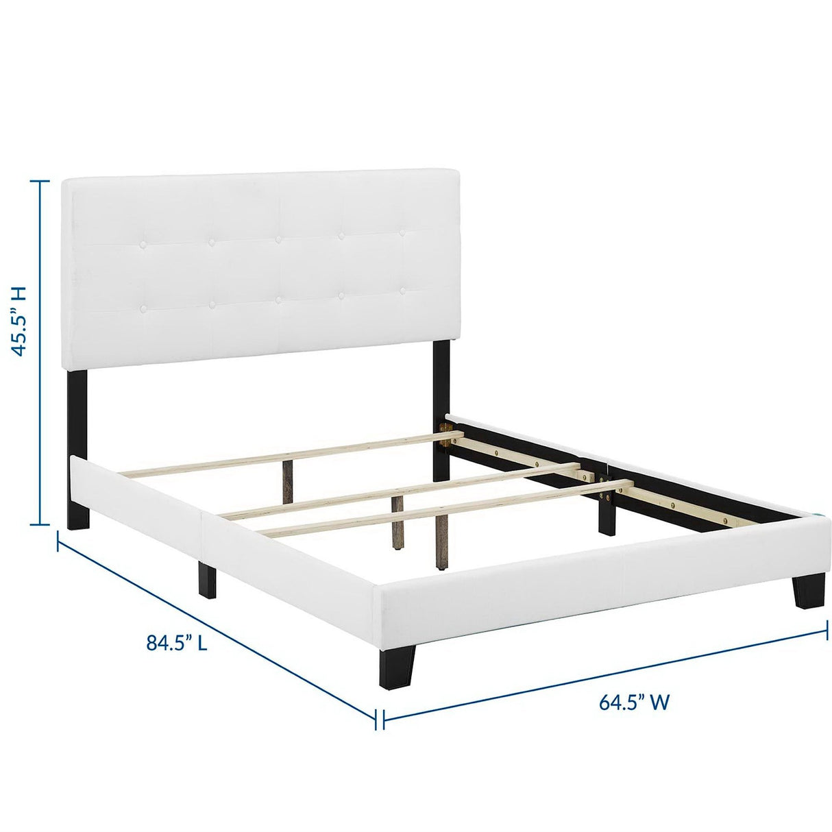 Amira Upholstered Fabric Queen Bed by Modway