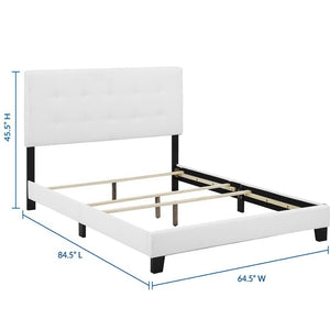 Amira Upholstered Fabric Queen Bed by Modway