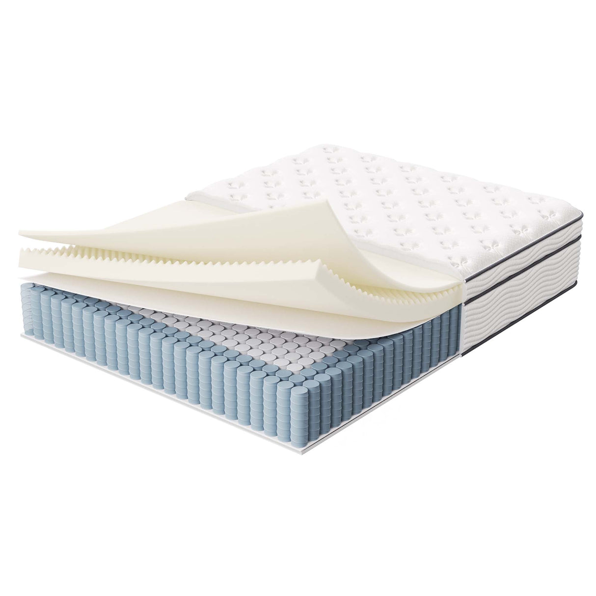 Jenna 14" Innerspring and Foam Mattress by Modway