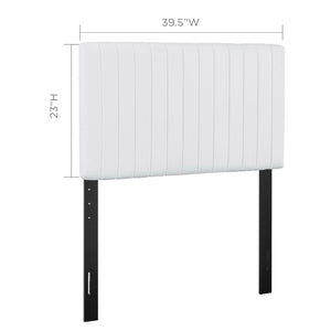 Keira Faux Leather Twin Headboard by Modway