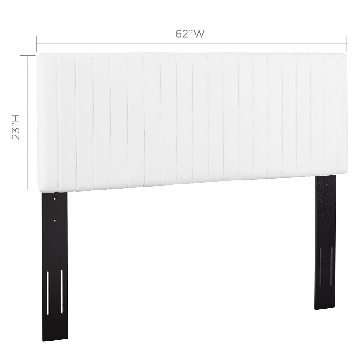 Keira Faux Leather Full/Queen Headboard by Modway