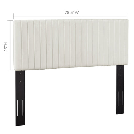 Keira Performance Velvet King/California King Headboard by Modway