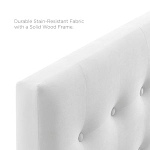 Emily Biscuit Tufted Performance Velvet King Headboard by Modway
