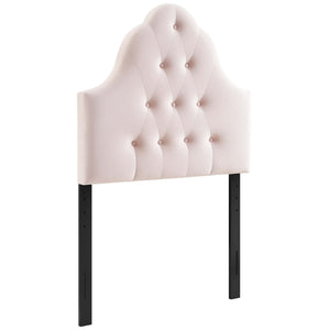 Sovereign Diamond Tufted Performance Velvet Twin Headboard by Modway