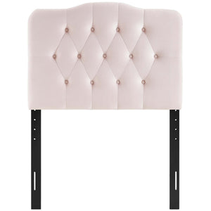 Annabel Diamond Tufted Performance Velvet Twin Headboard by Modway