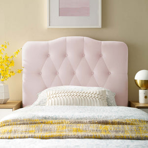 Annabel Diamond Tufted Performance Velvet Twin Headboard by Modway