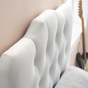 Annabel Diamond Tufted Performance Velvet Twin Headboard by Modway