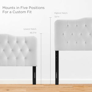 Annabel Diamond Tufted Performance Velvet King Headboard by Modway