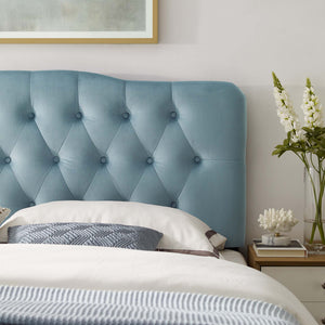 Annabel Diamond Tufted Performance Velvet Full Headboard by Modway
