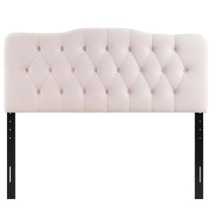 Annabel Diamond Tufted Performance Velvet Full Headboard by Modway