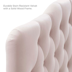 Annabel Diamond Tufted Performance Velvet Full Headboard by Modway