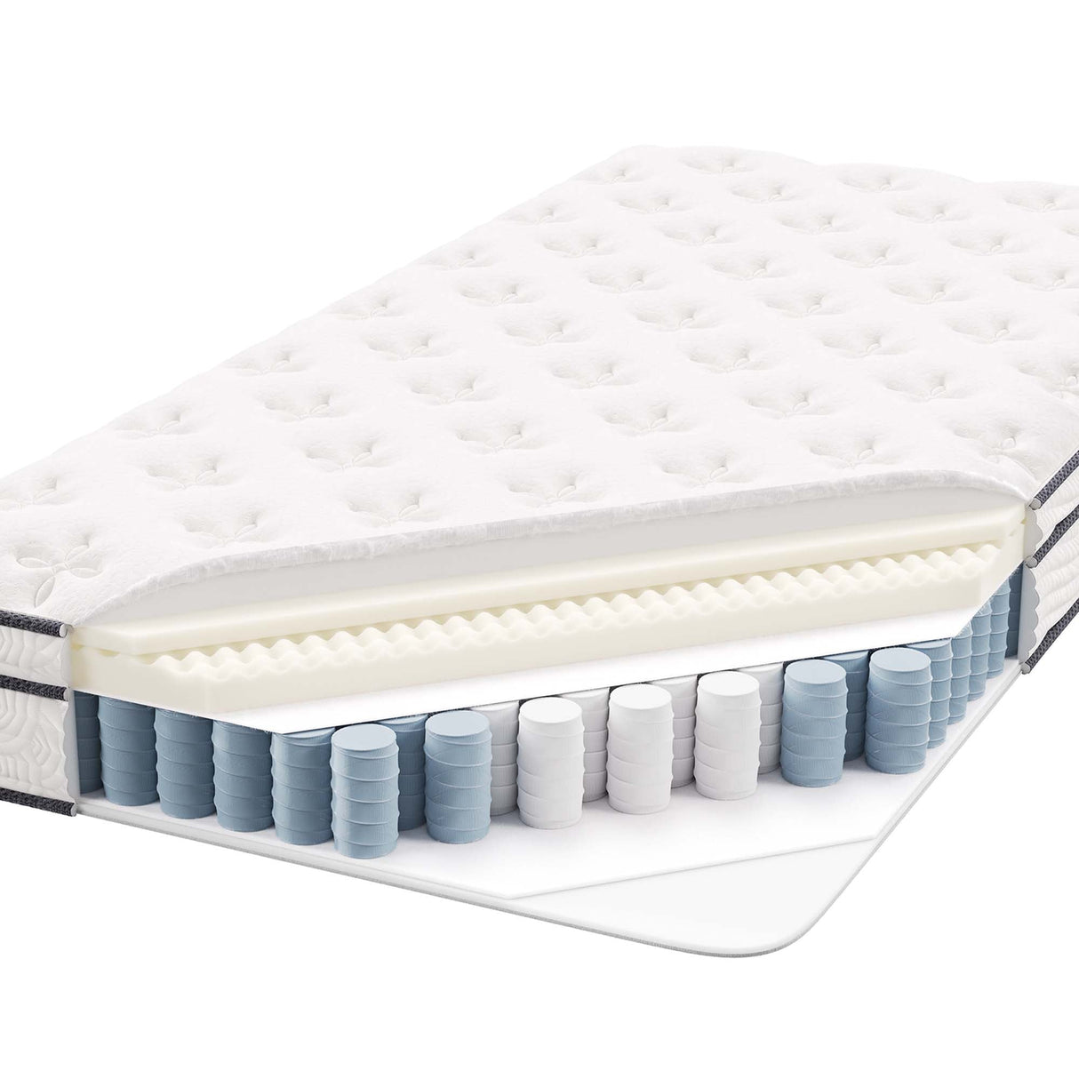 Jenna 8" Innerspring and Foam Twin Mattress by Modway