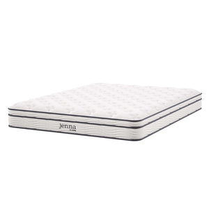 Jenna 8" Innerspring and Foam Queen Mattress by Modway