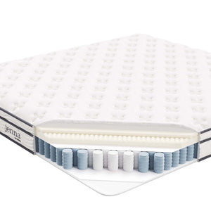 Jenna 8" Innerspring and Foam King Mattress by Modway