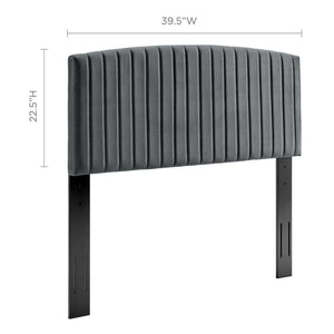 Rebecca Performance Velvet Twin Headboard by Modway