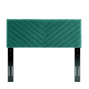 Alyson Angular Channel Tufted Performance Velvet Full/Queen Headboard by Modway