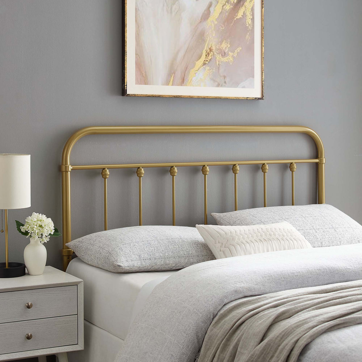 Sage Metal Full Headboard by Modway
