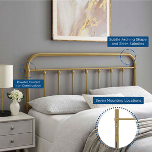 Sage Metal King Headboard by Modway