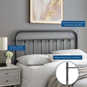 Sage Metal King Headboard by Modway